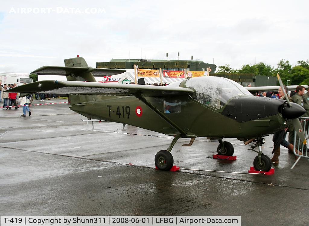 T-419, Saab T-17 Supporter C/N 15-219, Displayed during LFBG Airshow 2008