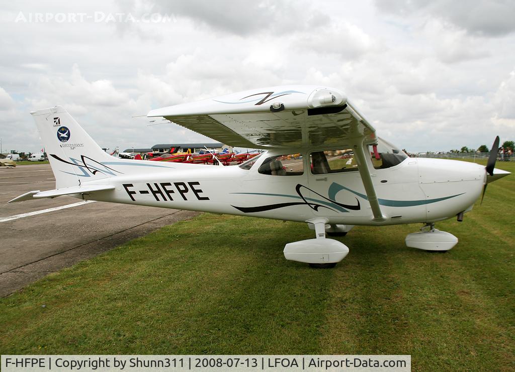 F-HFPE, 2008 Cessna 172S Skyhawk SP C/N 172S10692, Displayed during LFOA Airshow 2008