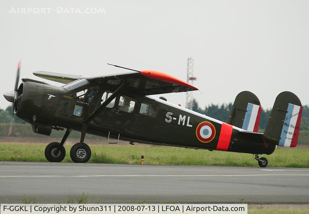 F-GGKL, 1960 Max Holste MH.1521M Broussard C/N 255, LFOA Airshow 2008