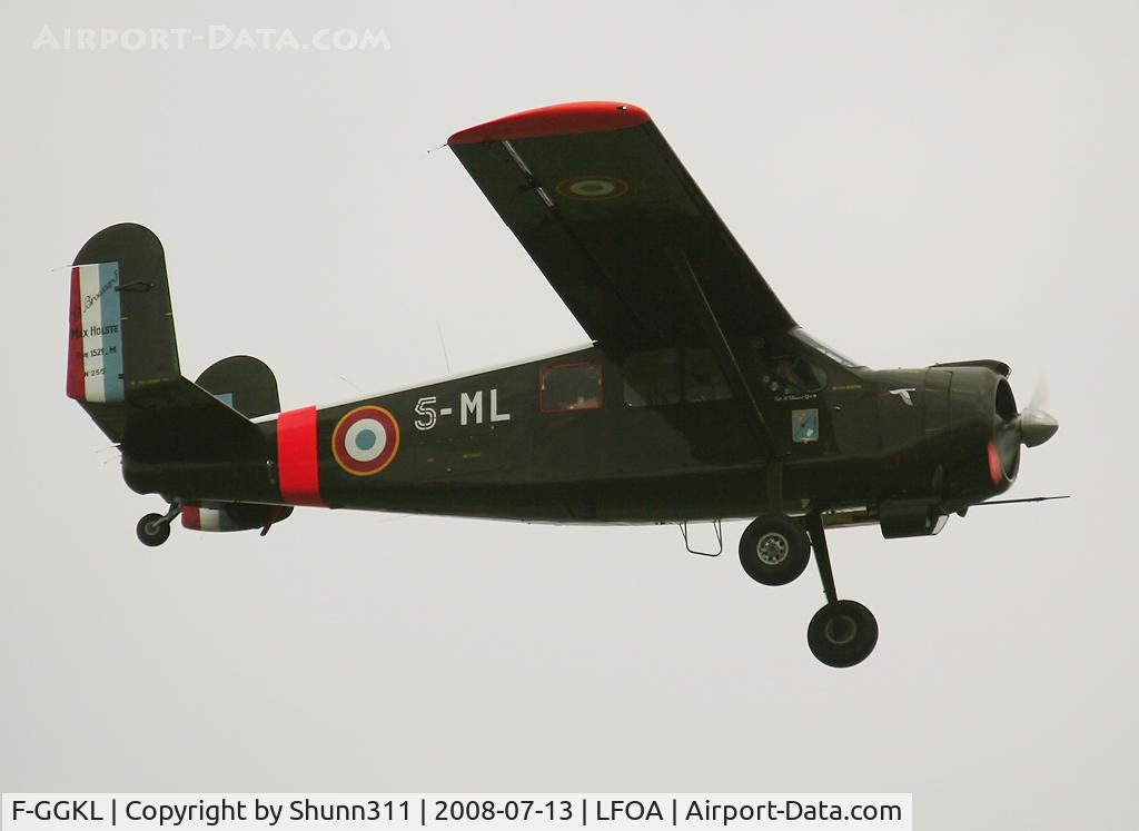 F-GGKL, 1960 Max Holste MH.1521M Broussard C/N 255, LFOA Airshow 2008