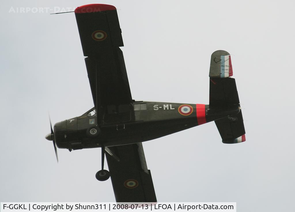 F-GGKL, 1960 Max Holste MH.1521M Broussard C/N 255, LFOA Airshow 2008