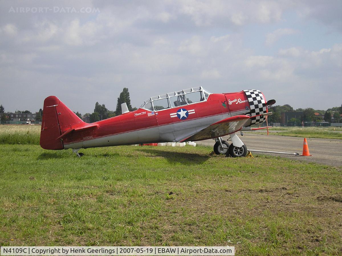 N4109C, 1952 North American T-6G Texan C/N SA-078, Stampe Fly In - Deurne , Belgium , 2007