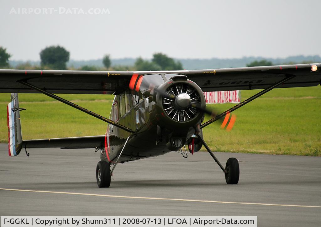 F-GGKL, 1960 Max Holste MH.1521M Broussard C/N 255, LFOA Airshow 2008