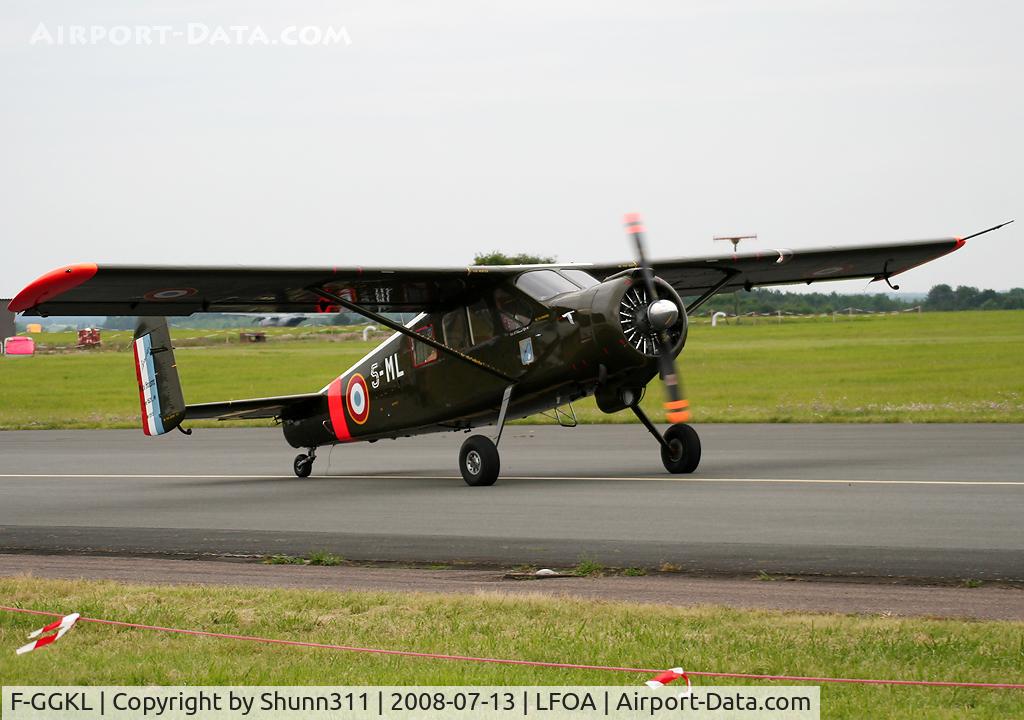 F-GGKL, 1960 Max Holste MH.1521M Broussard C/N 255, LFOA Airshow 2008
