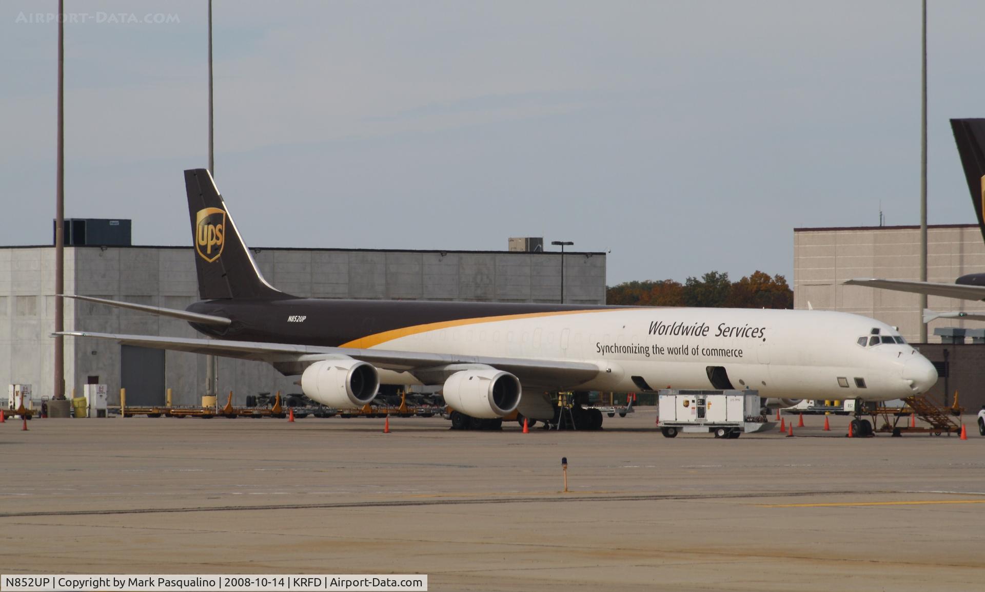 N852UP, 1969 Douglas DC-8-73F C/N 46052, DC-8-73F
