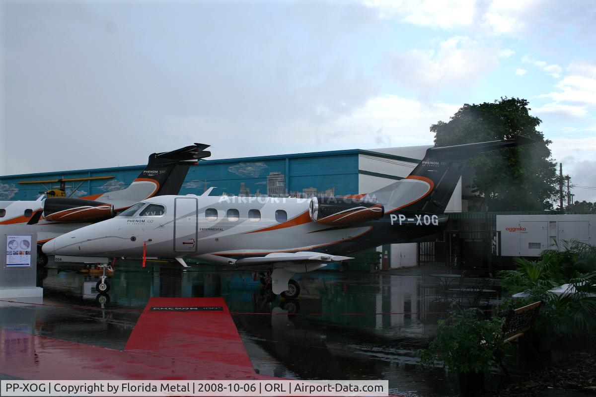 PP-XOG, 2008 Embraer EMB-500 Phenom 100 C/N 50000004, Just added to database, Embraer Phenom 100 at NBAA