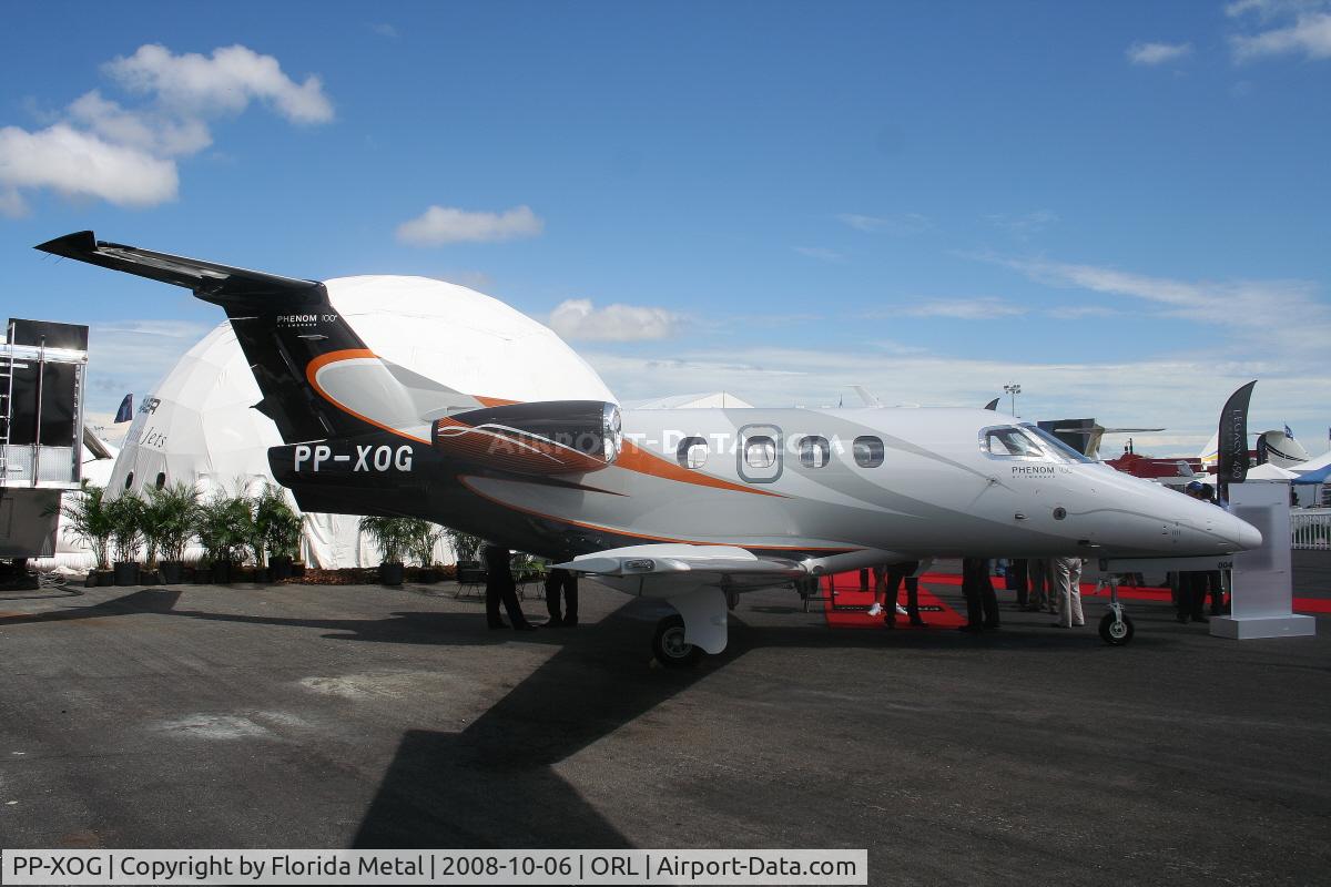 PP-XOG, 2008 Embraer EMB-500 Phenom 100 C/N 50000004, Just added to database, Embraer Phenom 100 at NBAA