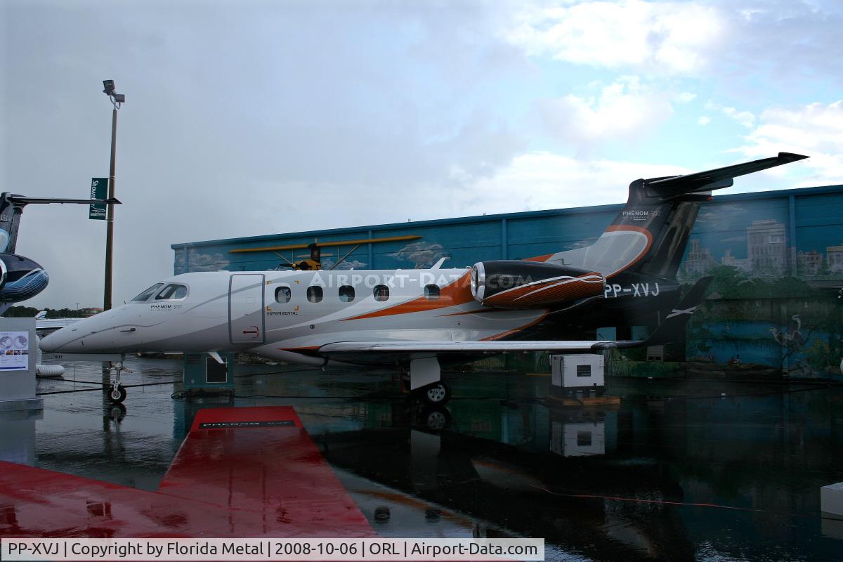 PP-XVJ, 2008 Embraer EMB-505 Phenom 300 C/N 50500001, Just added to database, Embraer Phenom 300 at NBAA