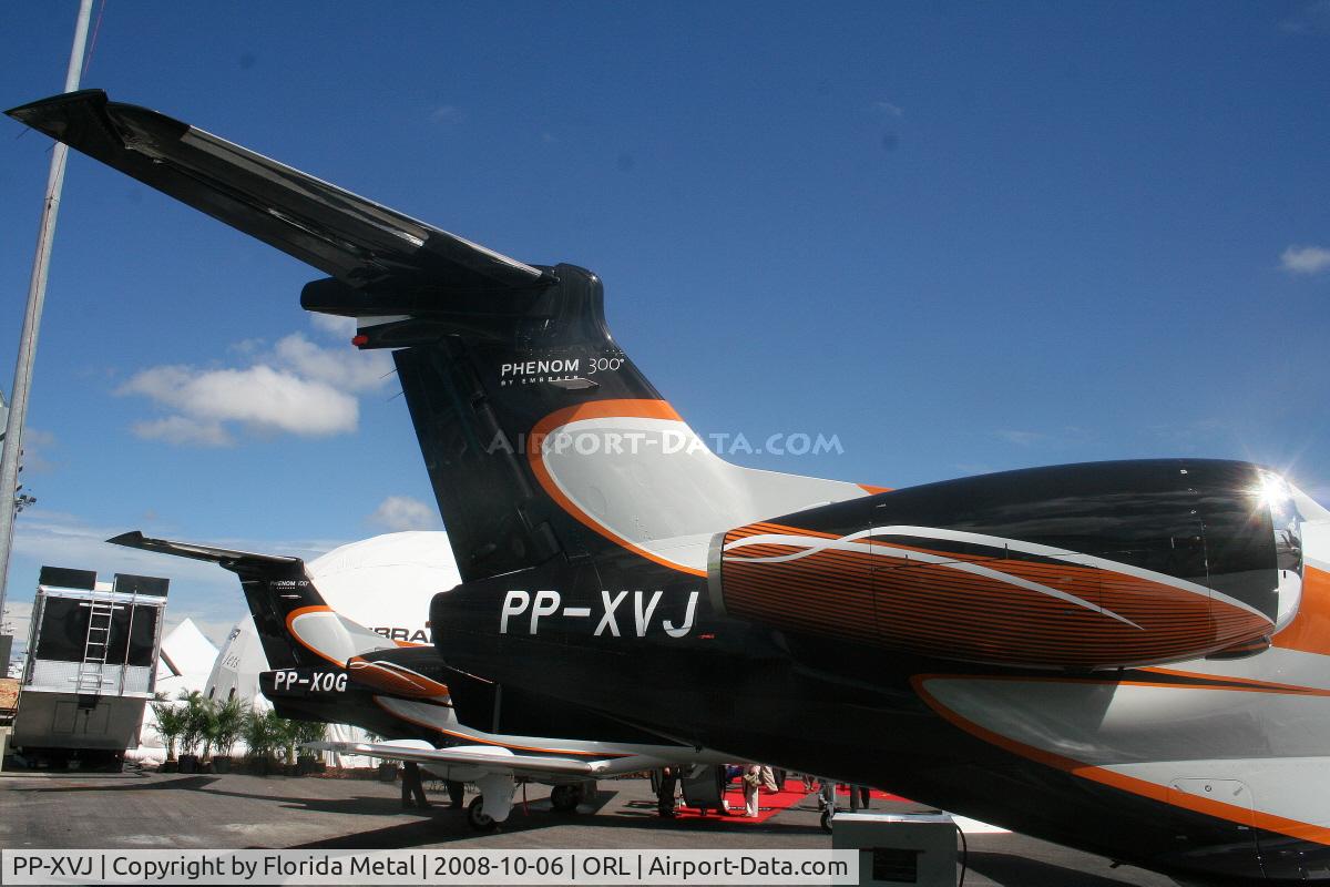 PP-XVJ, 2008 Embraer EMB-505 Phenom 300 C/N 50500001, Just added to database, Embraer Phenom 300 at NBAA