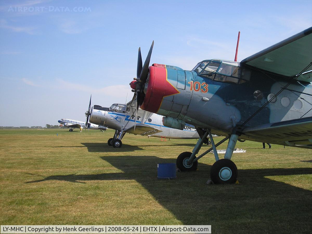LY-MHC, Antonov An-2R C/N 1G215-33, Texel Taildragger & Old Timer Fly-In , Texel Airport
