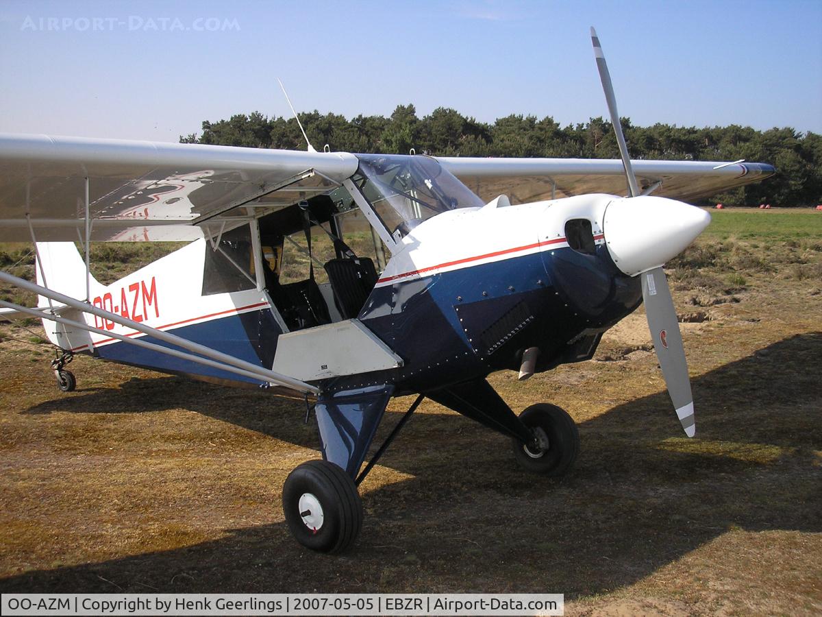 OO-AZM, Christen A-1 Husky C/N 1123, Weelde, Tow plane for Gliding Club