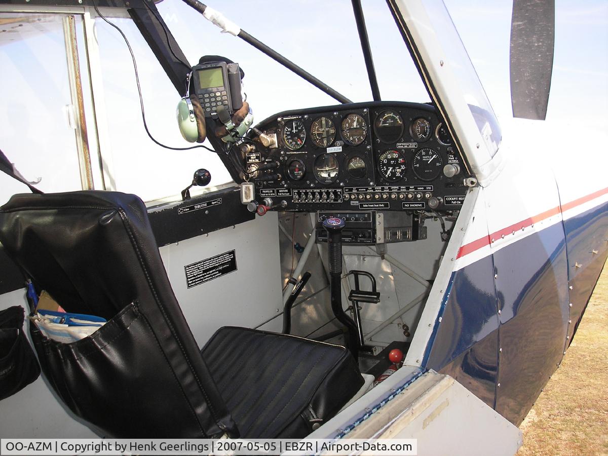 OO-AZM, Christen A-1 Husky C/N 1123, Weelde, Tow plane for Gliding Club