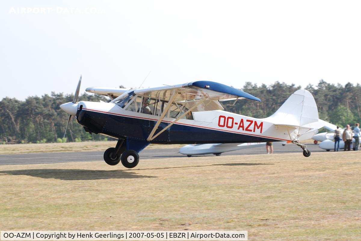 OO-AZM, Christen A-1 Husky C/N 1123, Weelde, Tow plane for Gliding Club