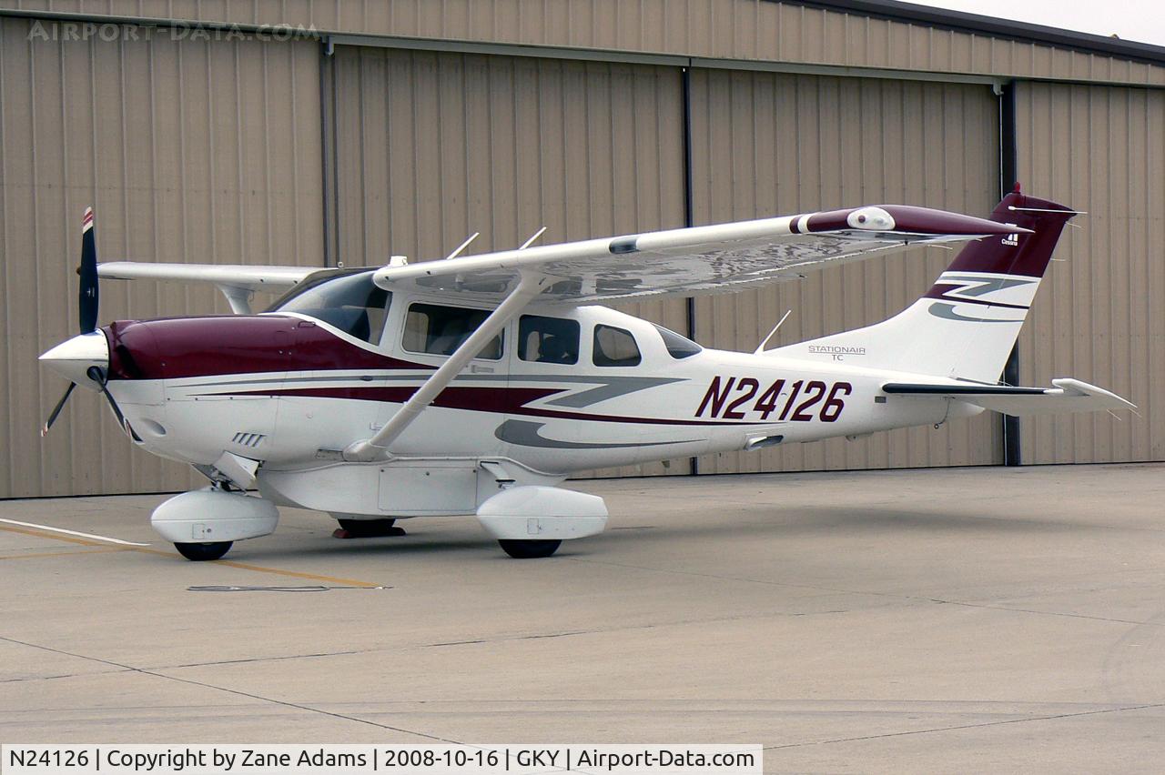 N24126, 2007 Cessna T206H Turbo Stationair C/N T20608755, At Arlington Municipal