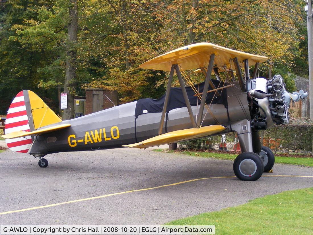 G-AWLO, 1943 Boeing E75 C/N 75-5563, Previous ID: 5Y-KRR