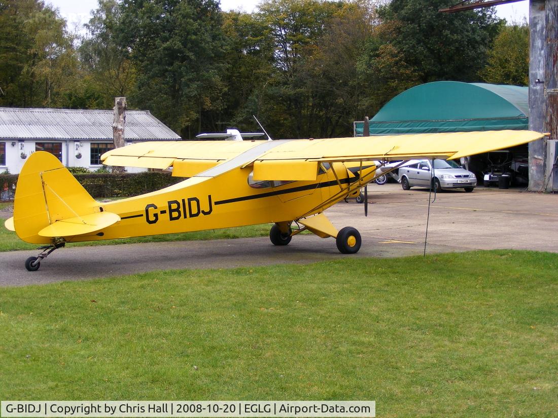 G-BIDJ, 1957 Piper PA-18A-150 Super Cub C/N 18-6007, Previous ID: PH-MAY