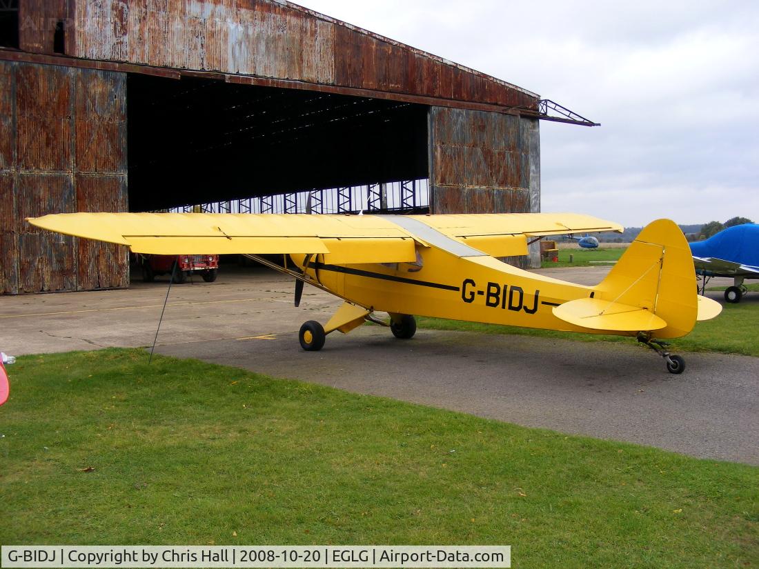G-BIDJ, 1957 Piper PA-18A-150 Super Cub C/N 18-6007, Previous ID: PH-MAY