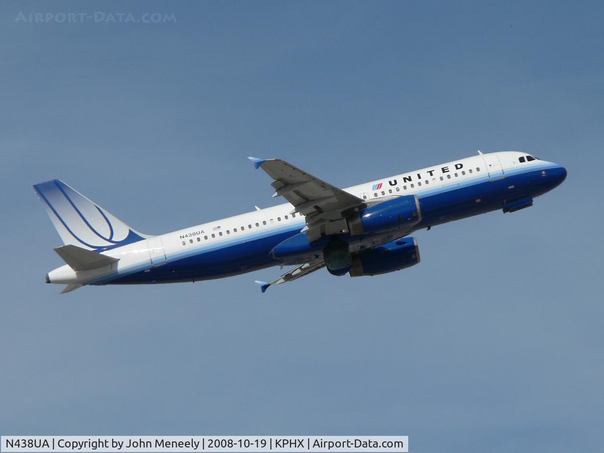 N438UA, 1997 Airbus A320-232 C/N 678, Once a Ted airplane, now in full United colors
