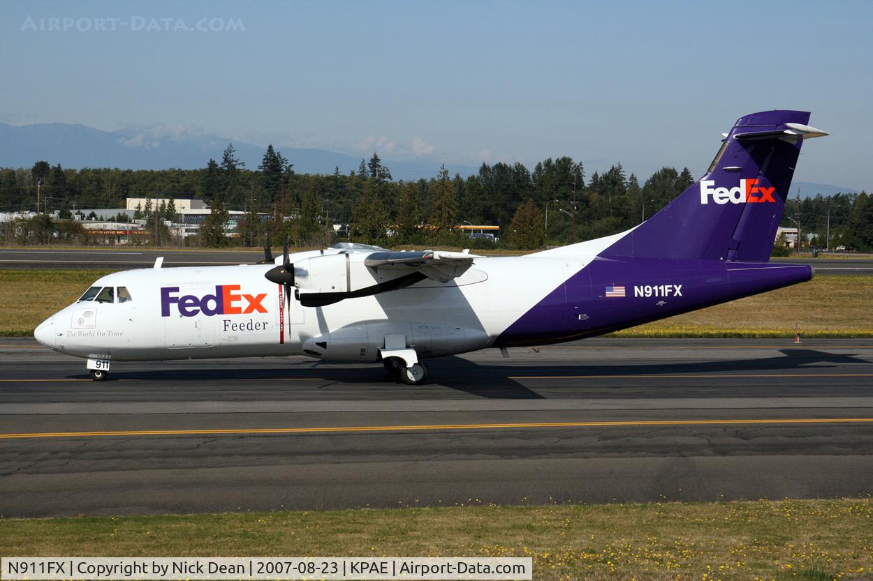 N911FX, 1987 ATR 42-300 C/N 045, /