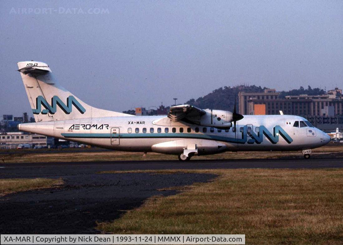 XA-MAR, 1988 ATR 42-320 C/N 115, Scanned from a slide, Horrible photo....sorry!
