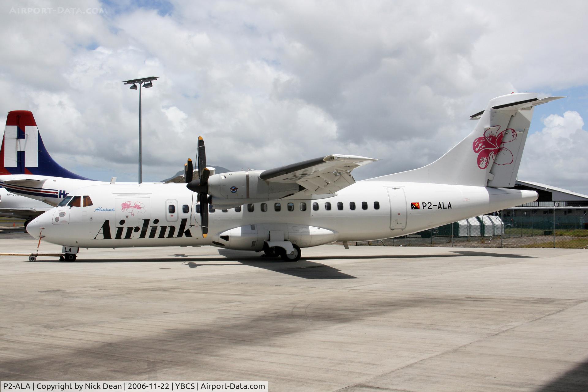 P2-ALA, 1992 ATR 42-320 C/N 304, This aircraft spent 2 years in Cairns due to import finance restrictions in PNG and it was so hot A-net the site we all love to hate accepted my shot....amazing!
