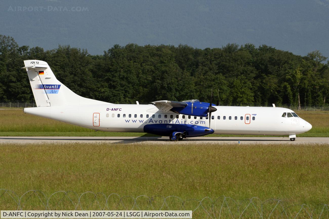 D-ANFC, 1991 ATR 72-202 C/N 237, /