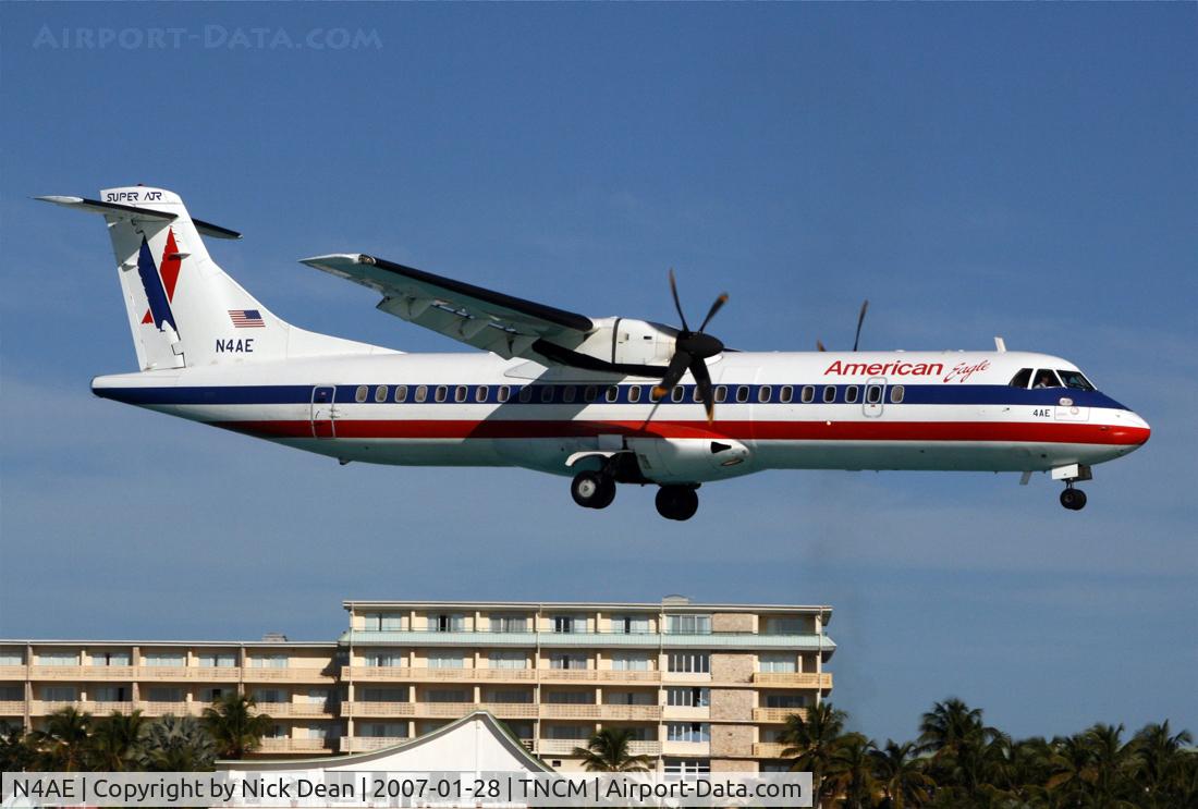 N4AE, 1991 ATR 72-212 C/N 244, /