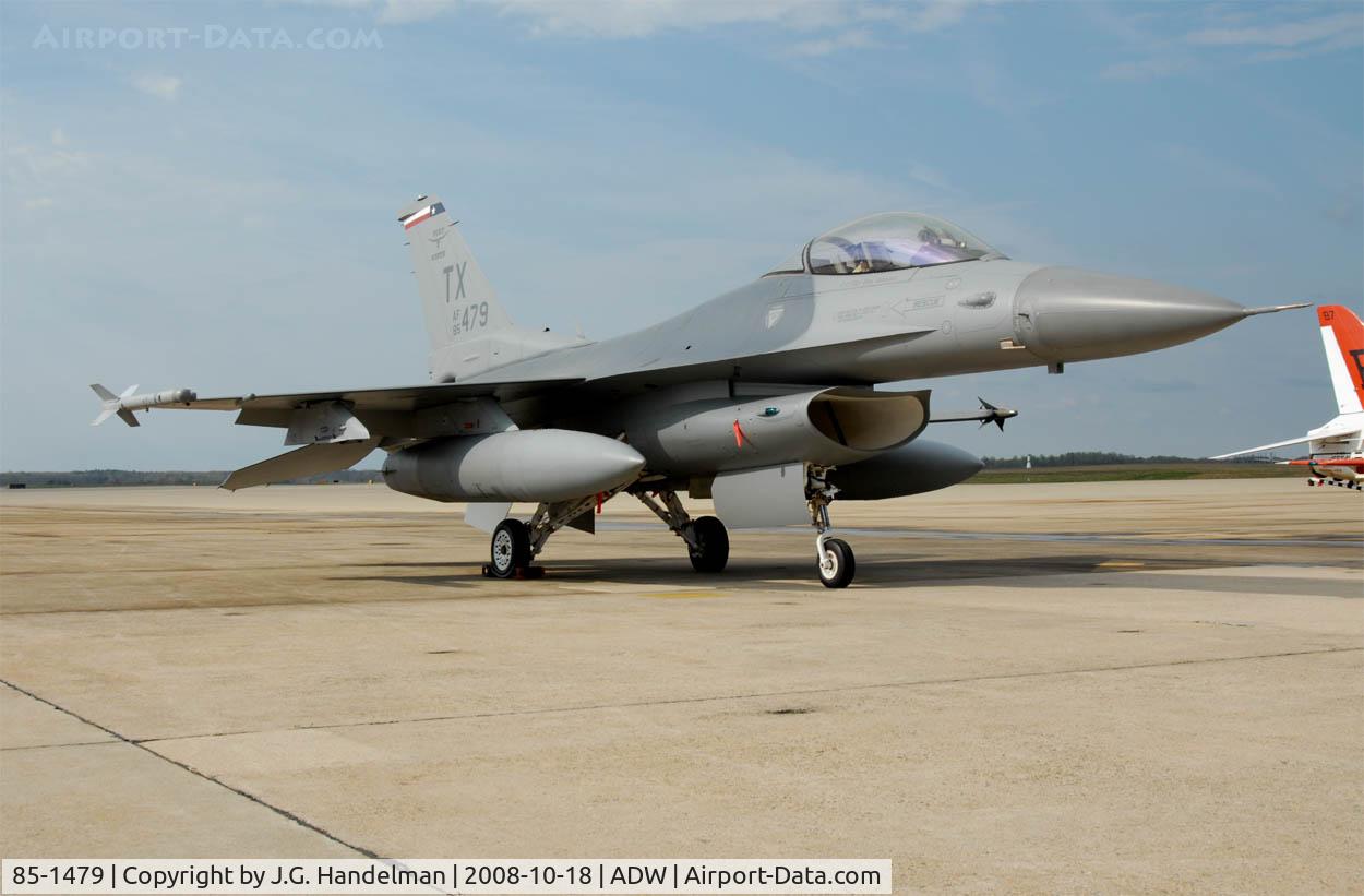 85-1479, 1987 General Dynamics F-16C Fighting Falcon C/N 5C-259, At NAF Washington Andrews AFB Maryland