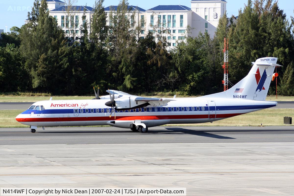 N414WF, 1994 ATR 72-212 C/N 414, /