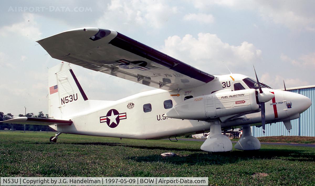 N53U, Dornier Do-28D-2 C/N 4173, DO-28 Skyservant at Bartow FL