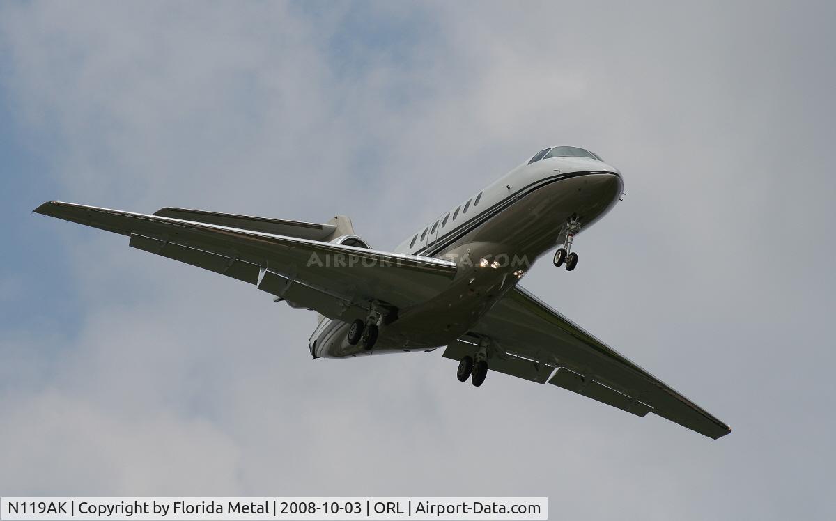 N119AK, 2008 Hawker Beechcraft 4000 C/N RC-9, Hawker Beech 4000