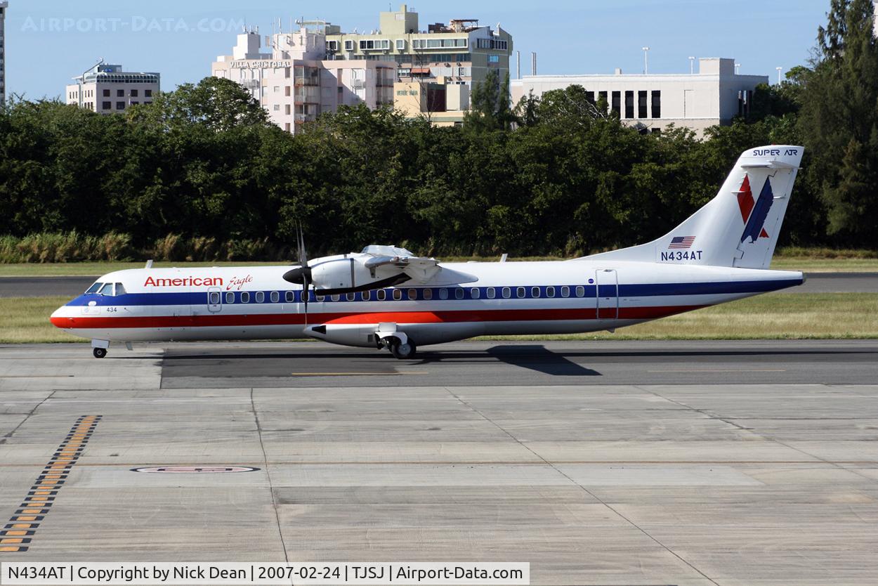 N434AT, 1994 ATR 72-212 C/N 434, /
