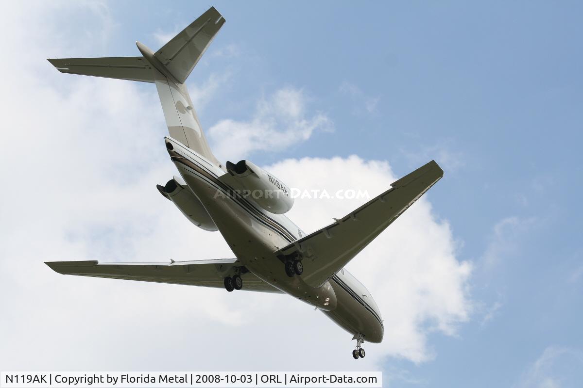 N119AK, 2008 Hawker Beechcraft 4000 C/N RC-9, Hawker Beech 4000