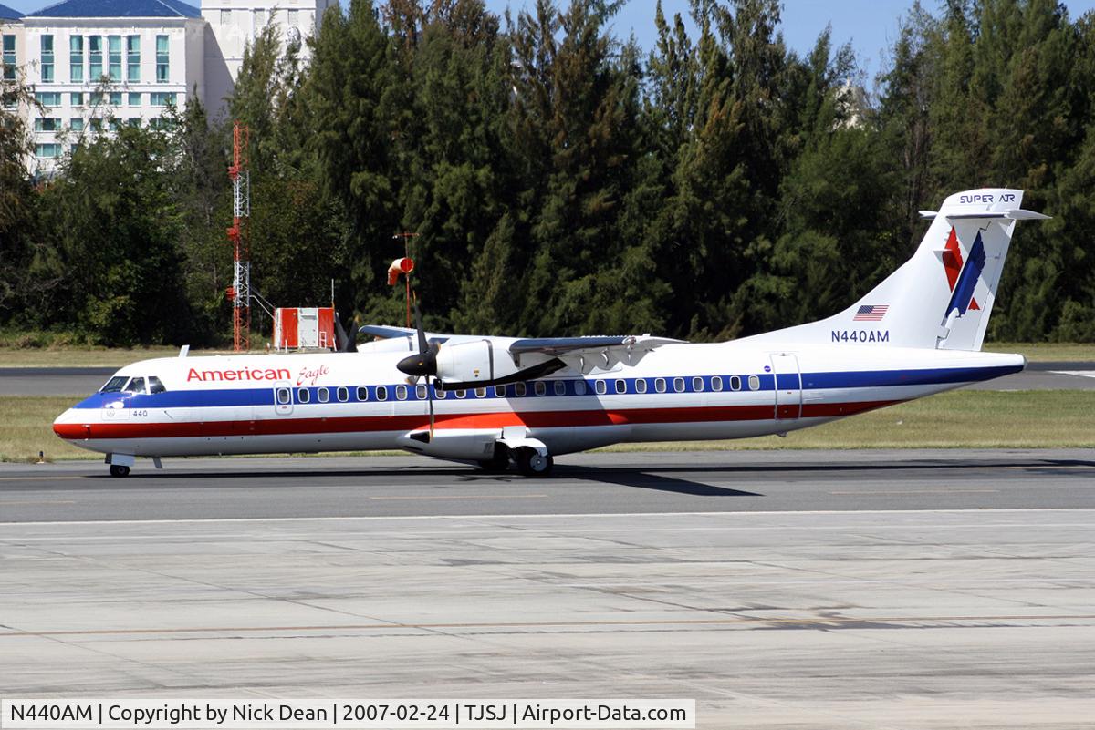 N440AM, 1994 ATR 72-212 C/N 440, /