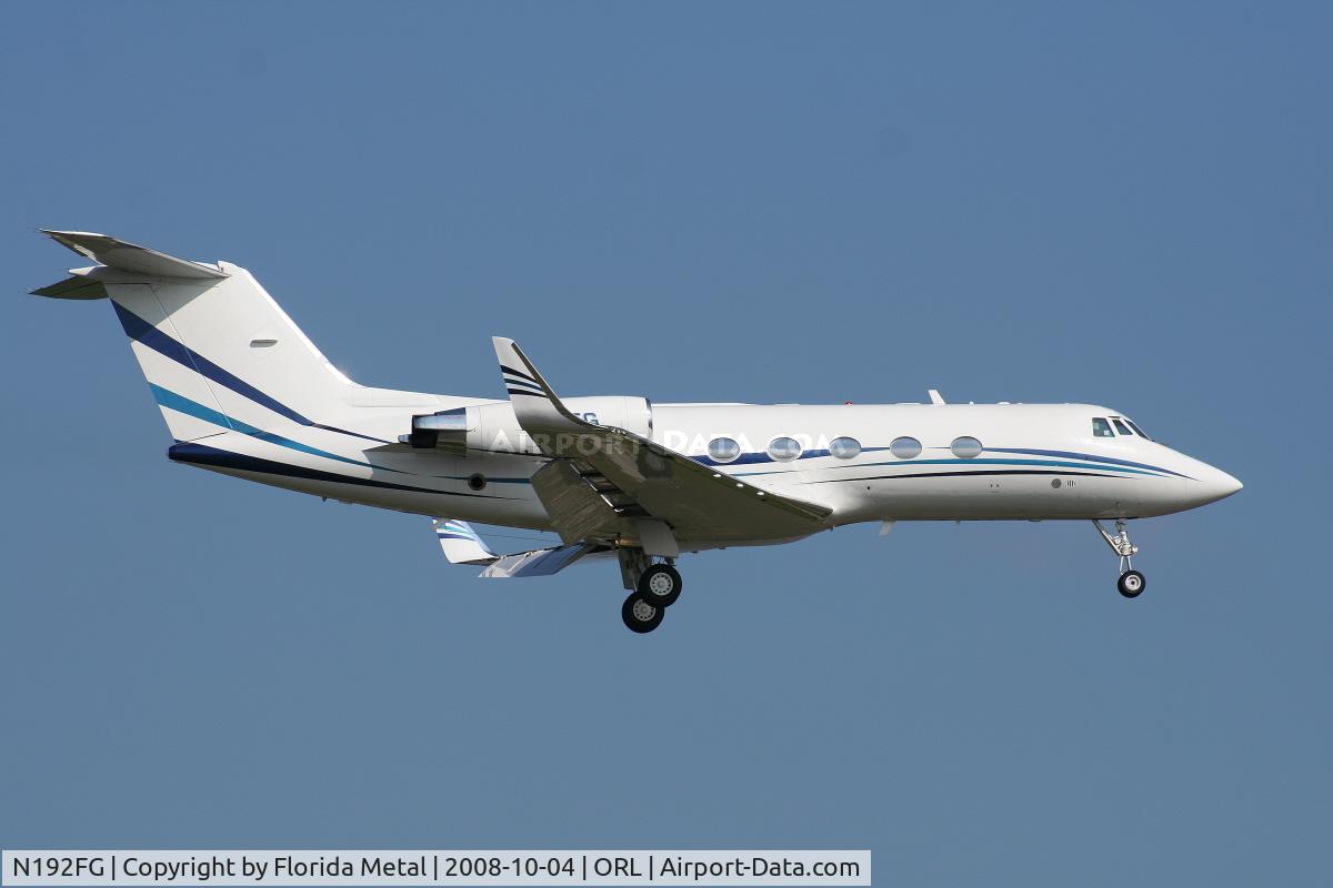 N192FG, 1993 Grumman G-1159 Gulfstream II C/N 192, Gulfstream II