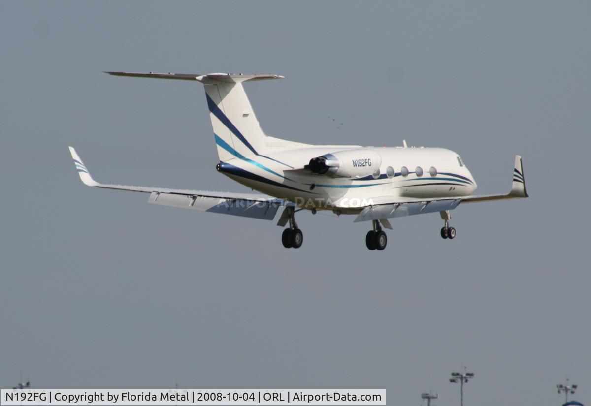N192FG, 1993 Grumman G-1159 Gulfstream II C/N 192, Gulfstream II