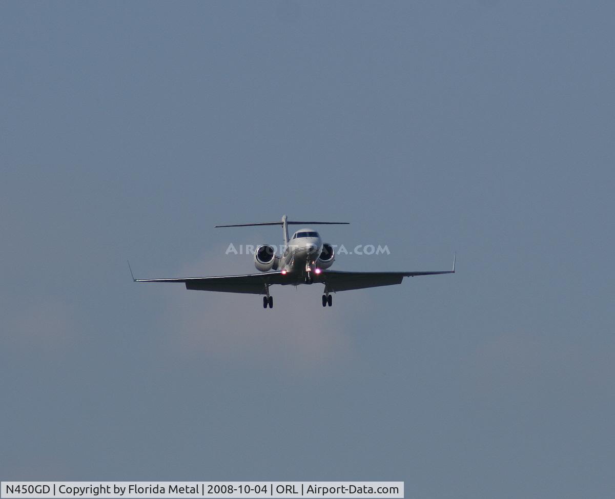 N450GD, 2008 Gulfstream Aerospace GIV-X (G450) C/N 4117, Gulfstream 450