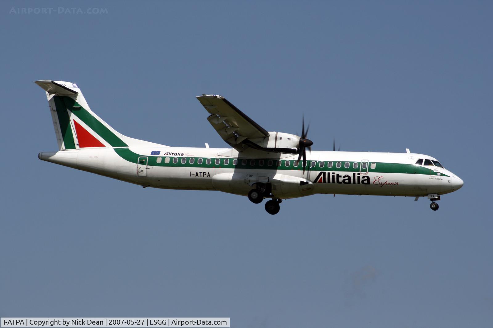 I-ATPA, 1999 ATR 72-212A C/N 626, /