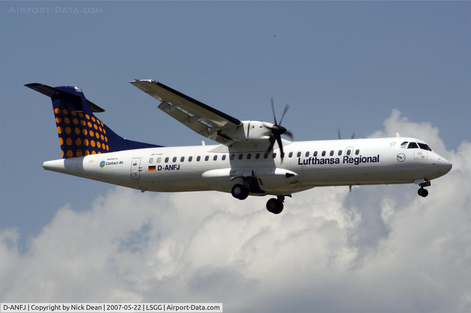 D-ANFJ, 2001 ATR 72-212A C/N 664, /