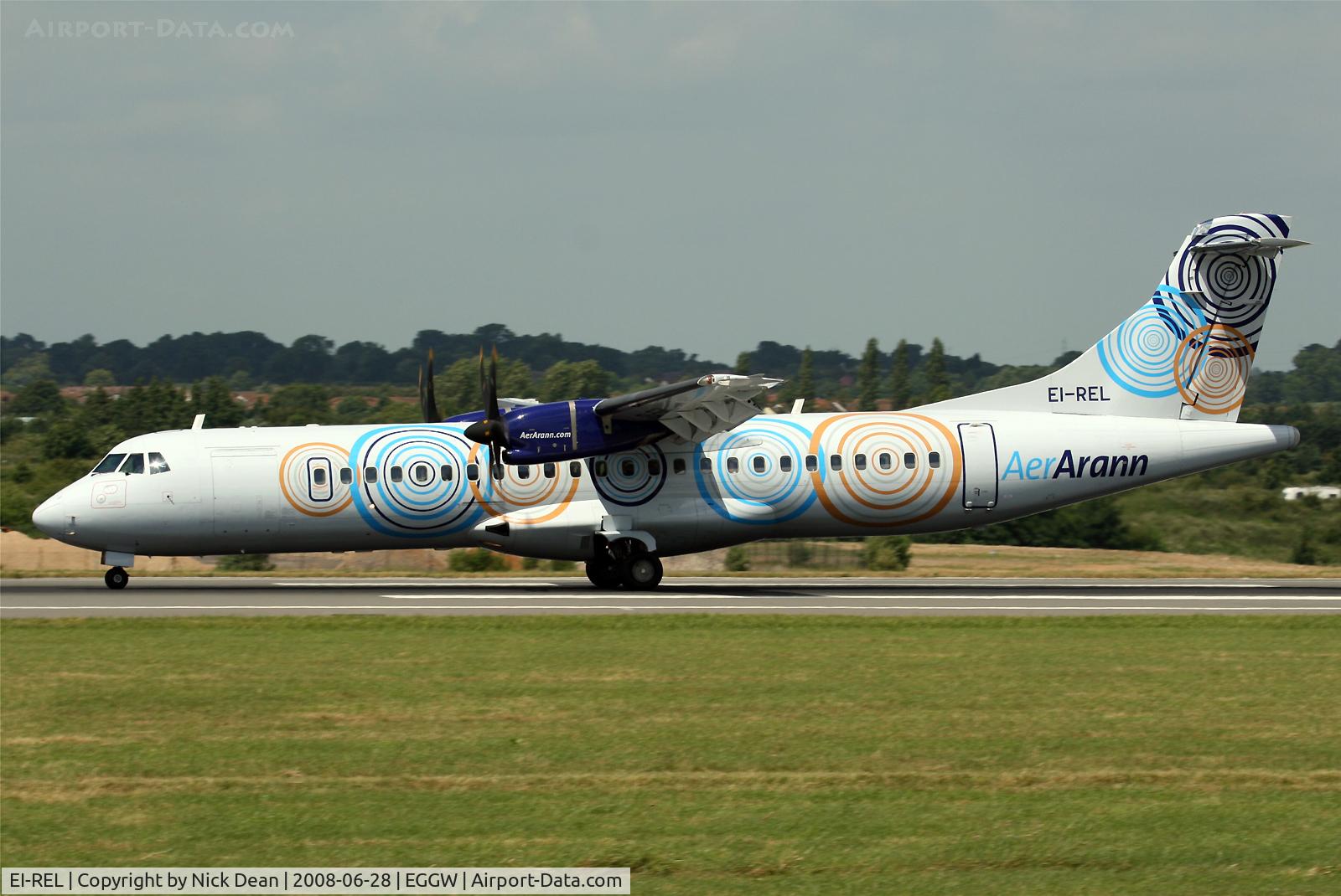 EI-REL, 2007 ATR 72-212A C/N 748, /