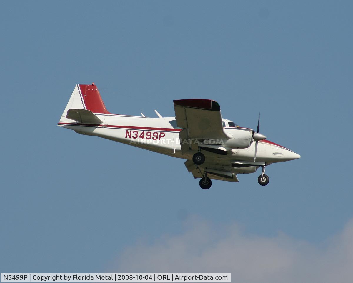 N3499P, 1958 Piper PA-23-160 Apache C/N 23-1475, Piper PA-23-160