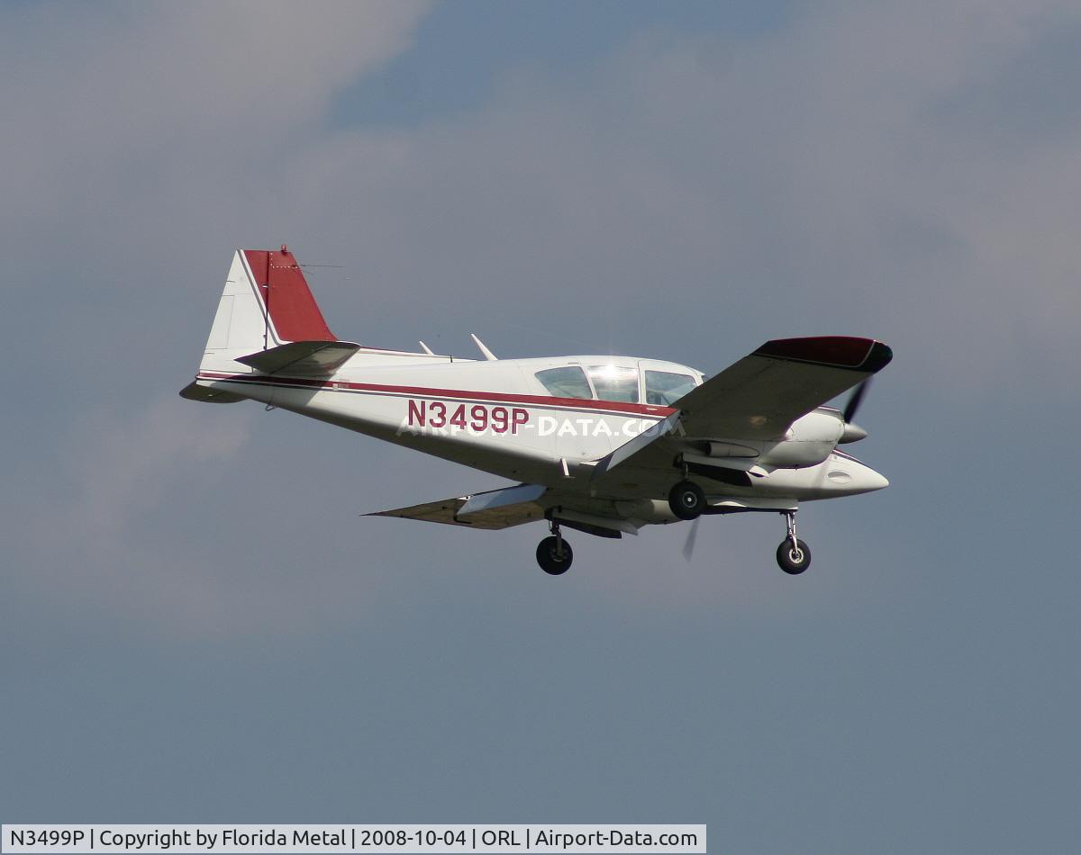 N3499P, 1958 Piper PA-23-160 Apache C/N 23-1475, Piper PA-23-160