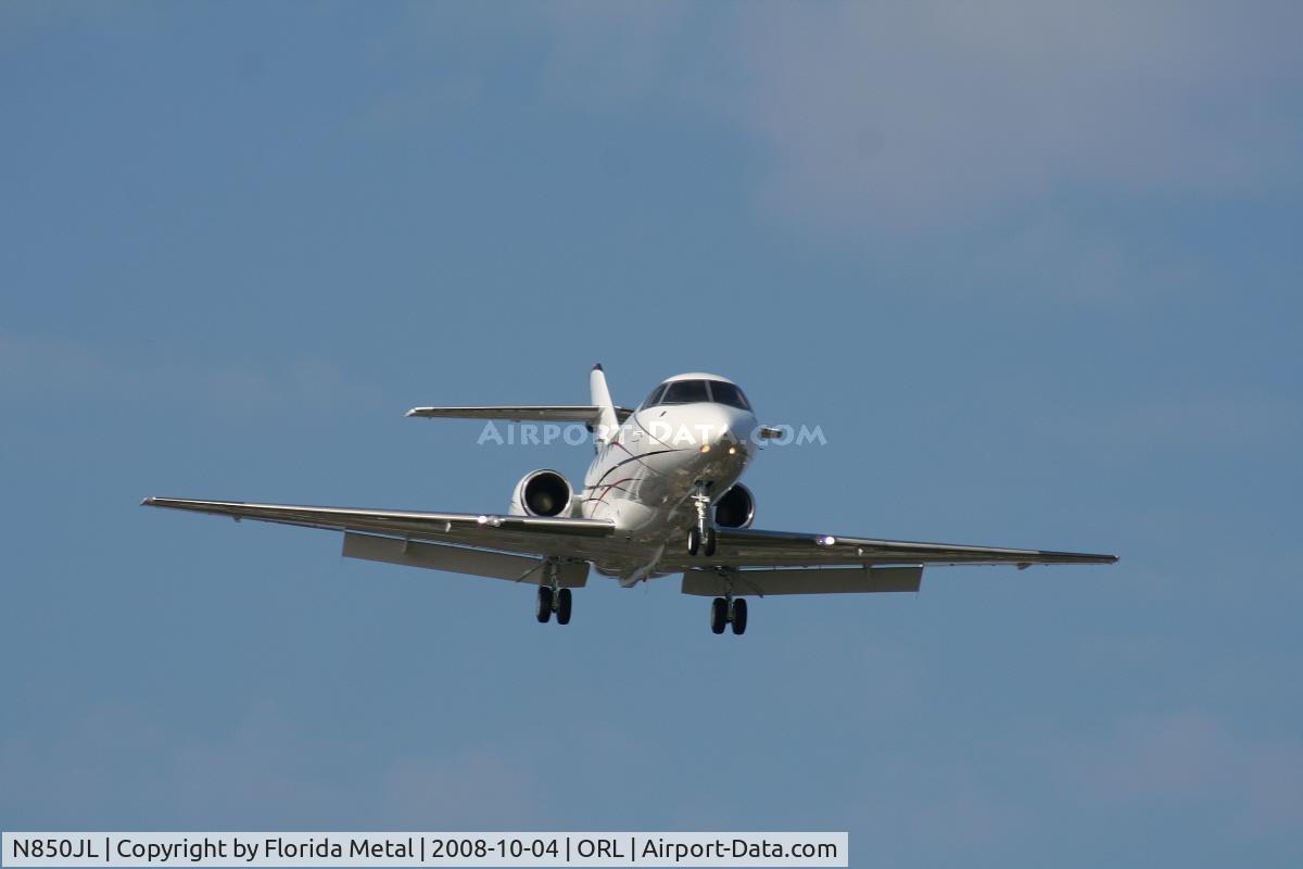 N850JL, 2001 Raytheon Hawker 800XP C/N 258548, Hawker 800