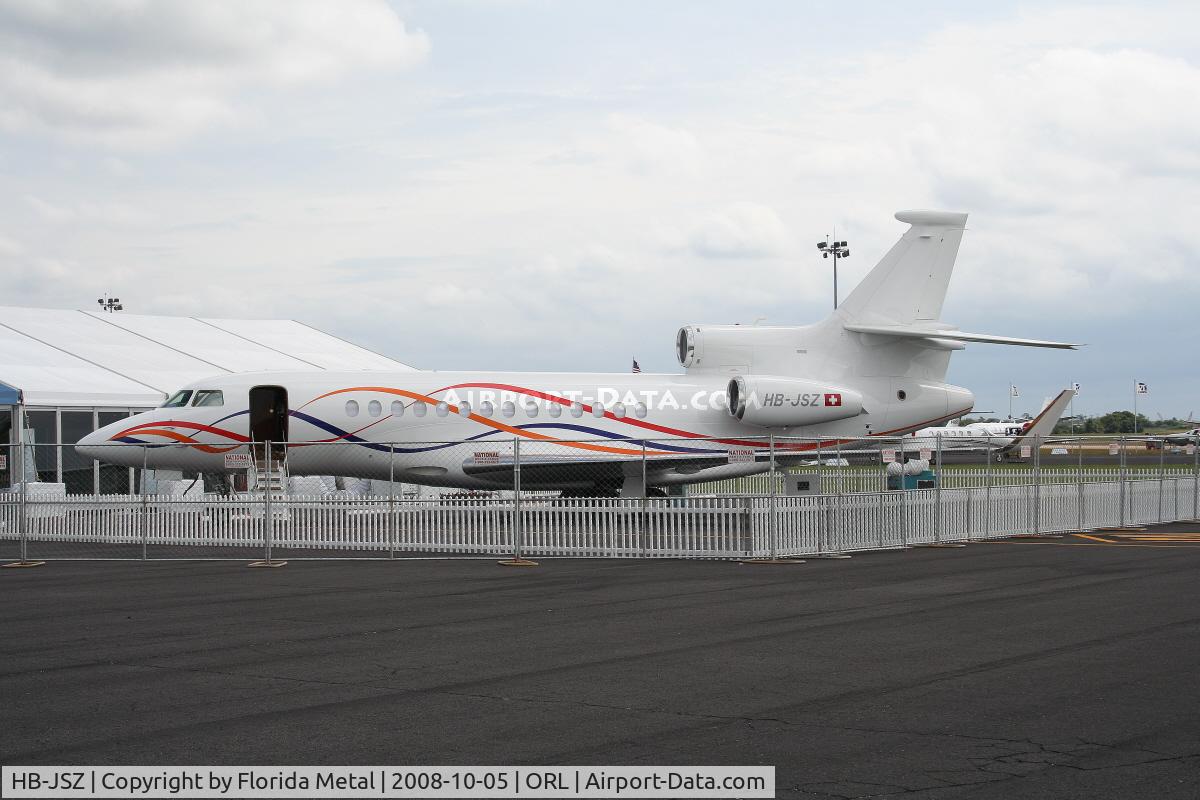 HB-JSZ, 2007 Dassault Falcon 7X C/N 004, Falcon 7X