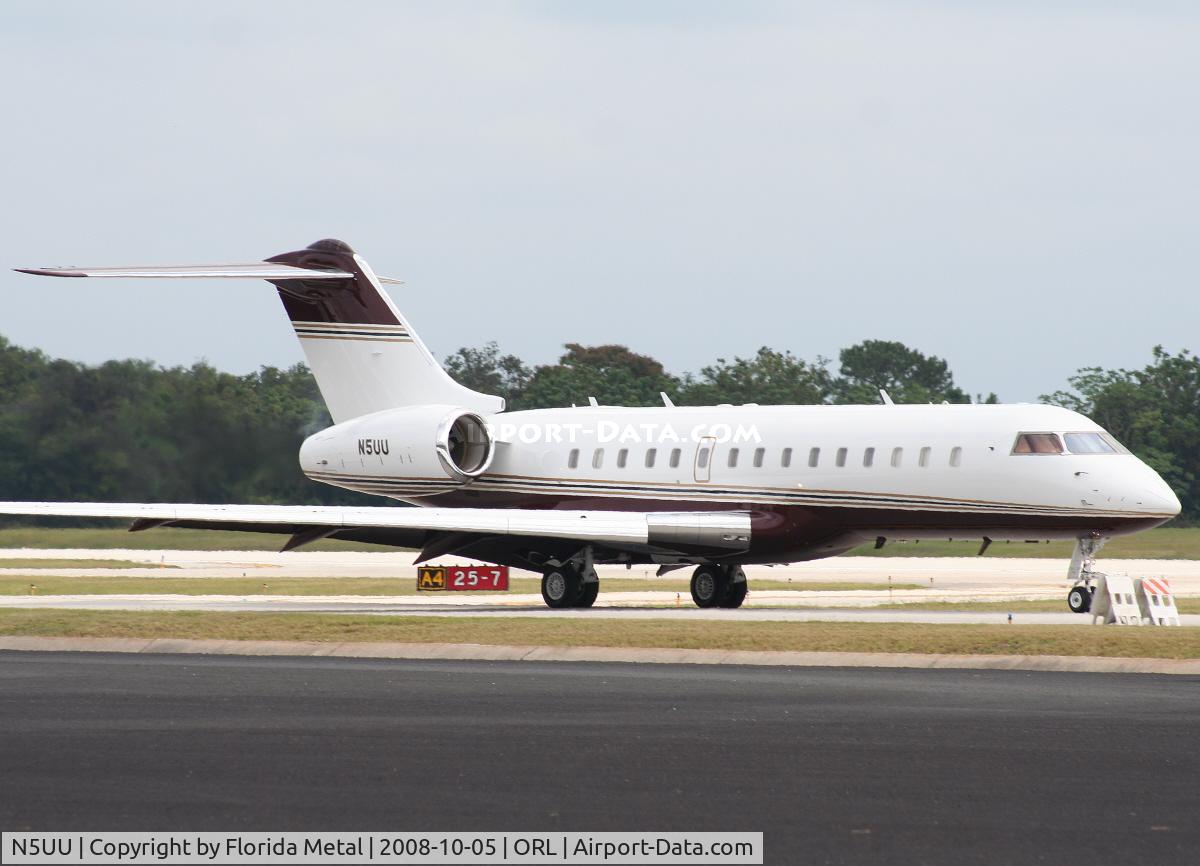 N5UU, 1999 Bombardier BD-700-1A10 Global Express C/N 9029, Bombardier Global Express