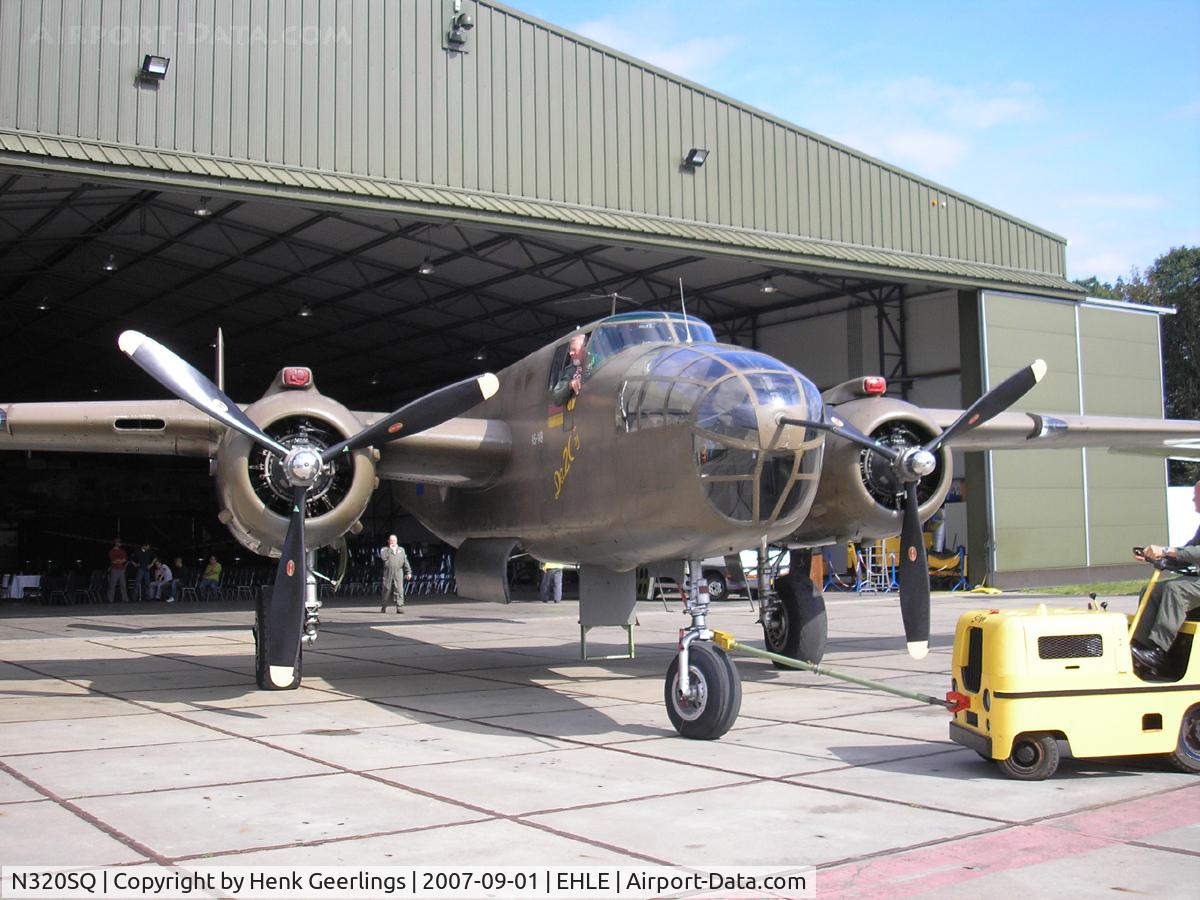 N320SQ, 1944 North American B-25N Mitchell C/N 108-32782, Fly In , Aviodrome , Lelystad Airport 01 sep 2007