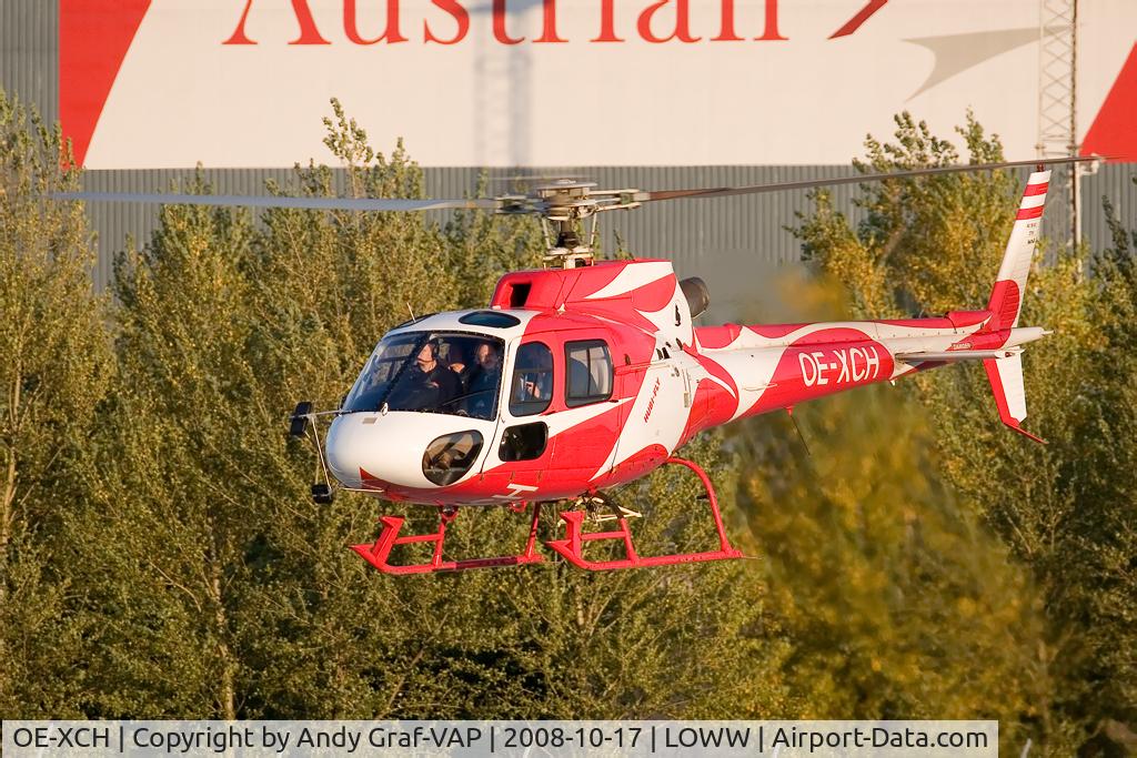 OE-XCH, Eurocopter AS-350B-2 Ecureuil Ecureuil C/N 2799, Hubifly AS350