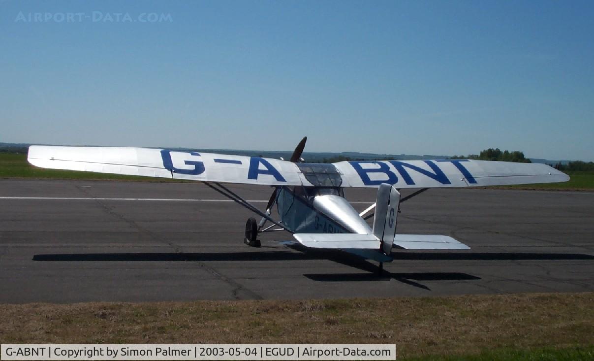 G-ABNT, 1931 Civilian Coupe 02 C/N 03, CAC Coupe