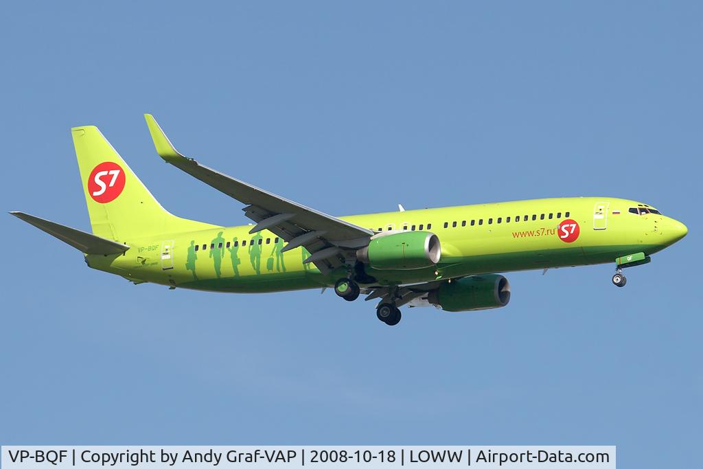 VP-BQF, 2001 Boeing 737-83N C/N 28243, S7 737-800