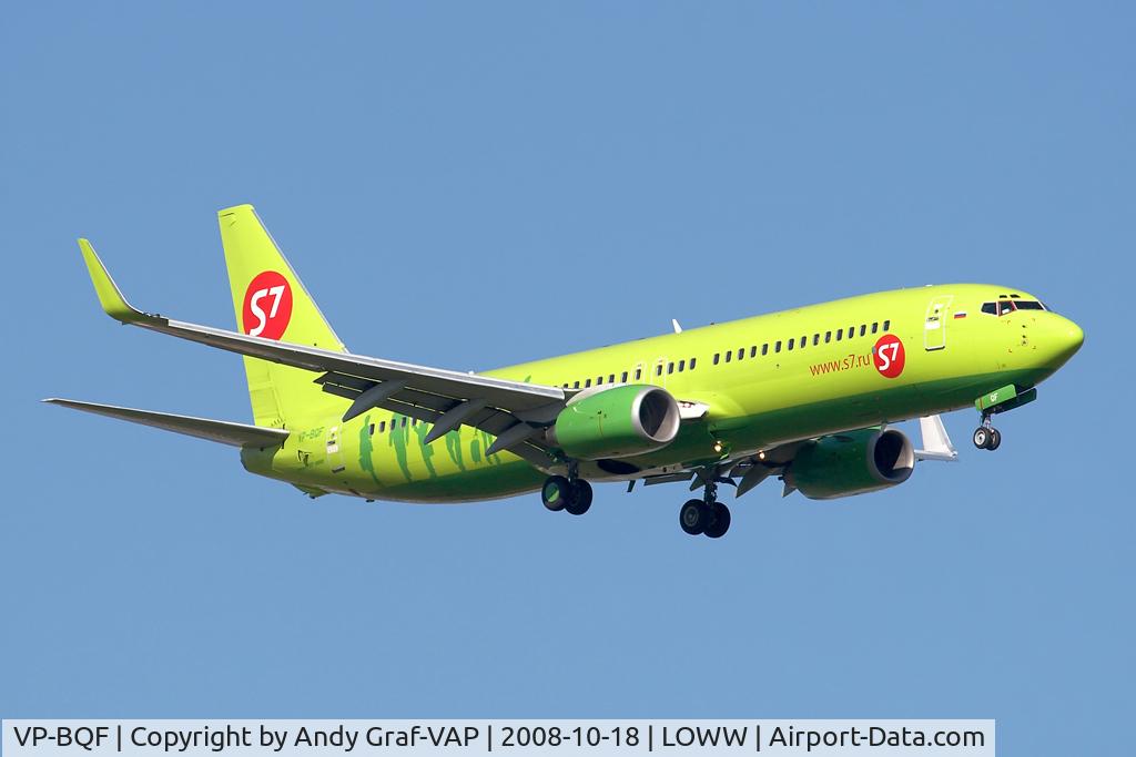 VP-BQF, 2001 Boeing 737-83N C/N 28243, S7 737-800